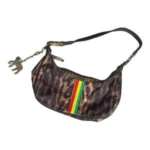 LeSportsac L.A.M.B. Rasta Leopard Purse in Great Condition Small Hobo